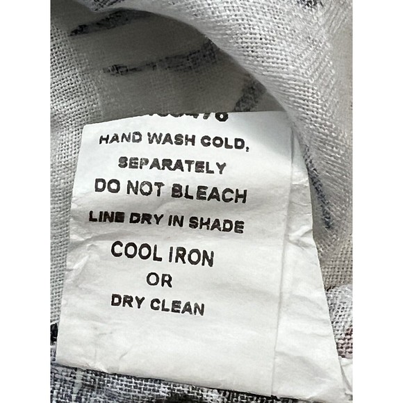 Linen Francesca Bettini Womens Tropical Print Open Front Kimono Cardigan NWT OS - Picture 11 of 11